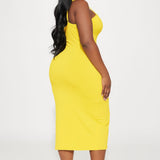 Vestido Midi Diana Cami - Amarillo