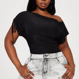 Pantiblusa Julianne Off Shoulder - Negro