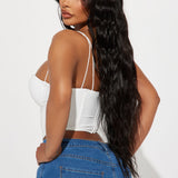 Camisa Top Sara Corset - Blanco