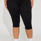 Mallas Just A Sip Capri - Negro