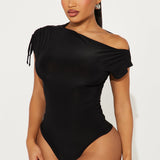Pantiblusa Julianne Off Shoulder - Negro