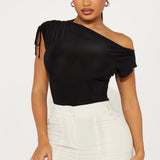 Pantiblusa Julianne Off Shoulder - Negro