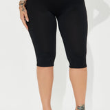 Mallas Just A Sip Capri - Negro
