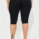 Mallas Just A Sip Capri - Negro