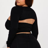 Camisa Top Harper - Negro