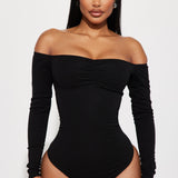Pantiblusa Kelly Off Shoulder - Negro