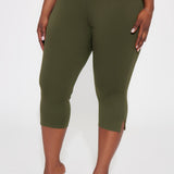 Mallas All My Potentials Capri - Oliva
