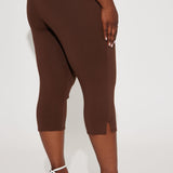 Mallas All My Potentials Capri - Chocolate