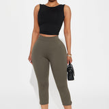 Mallas All My Potentials Capri - Oliva