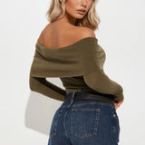 Pantiblusa Samantha Sweater - Oliva