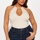 Camiseta Sin Mangas Layla - Crema