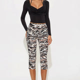 Camisa Top Nikita Cowl Neck - Negro