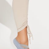 Mallas Extend Super Soft Active Capri - Light Taupe