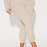 Mallas Extend Super Soft Active Capri - Light Taupe