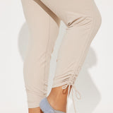Mallas Extend Super Soft Active Capri - Light Taupe