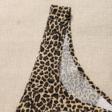 Yoga Sxy 6 piezas calzoncillos deportivos tanga de leopardo