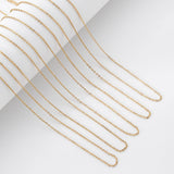 5 piezas Collar de cadena minimalista