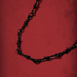 ROMWE Grunge Punk 1 pieza Collar de cadena moda hierro de aleacion para mujeres para decoracion diaria