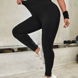 Yoga Basic Leggings deportivos de moldeador cadera de cintura ancha