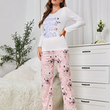 Conjunto De Pijama Elegante Con Estampado De Flores Para Mujer, Trajes A Juego Para Mama Y Yo (2 Juegos Se Venden Por Separado)