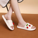 Zapatillas De Interior De Plastico Para Mujer, Sandalias Caseras De Nueva Moda