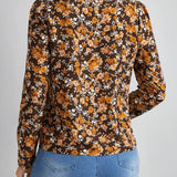 LUNE Camisa Con Estampado Floral Integral Para Mujer