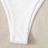 Blanco / L Tangas bikini de pierna alta