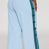Pantalón If You Behave Windbreaker Track - Azul Claro