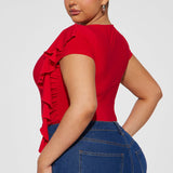 Pantiblusa Foreign Love - Rojo