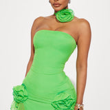 Vestido Midi Elvenie - Verde