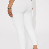 Mallas Tipo Pescador Deportiva Flexibility Super Soft - Blanco