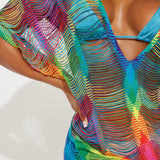 Vestido cubre crochet Elizabeth - Multicolor