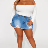 Pantiblusa Kelly Off Shoulder - Hueso
