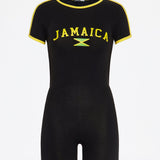Romper Overol Jamaica Backless - Negro