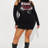 Vestido mini Rock And Rose - Negro