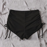 Swim Shorts bikini fruncido con cordon lateral