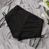 Swim Shorts bikini fruncido con cordon lateral