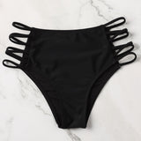 Swim Braga bikini de cintura alta con abertura