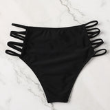 Swim Braga bikini de cintura alta con abertura
