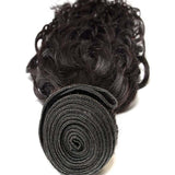 Extensiones de cabello humano negro Natural virgen con ondas al agua, 3 piezas, extensiones de cabello tejido de 8-30 pulgadas, extensiones de cabello de trama para mujeres