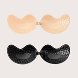 2 piezas Conjunto de Brasier push up adhesivo en forma de mango