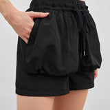 MOTF PREMIUM Shorts burbuja con bolsillo