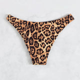 Swim SXY Bottom de bikini de leopardo de canale con diseno