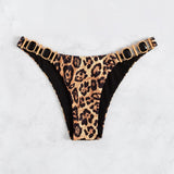 Swim SXY Bottom de bikini de leopardo de canale con diseno