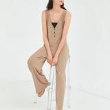 Unity Recycled Polyester Culottes Ribbed Jumpsuit