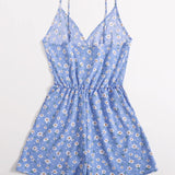 WYWH Daisy Floral Cami Romper