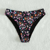Swim Bragas bikini con estampado floral