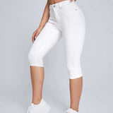 Essnce Jeans ajustados cremallera capri