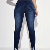 Essnce Jeans ajustados desgarro