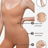 SHAPE Body fajas unicolor tejido de canale